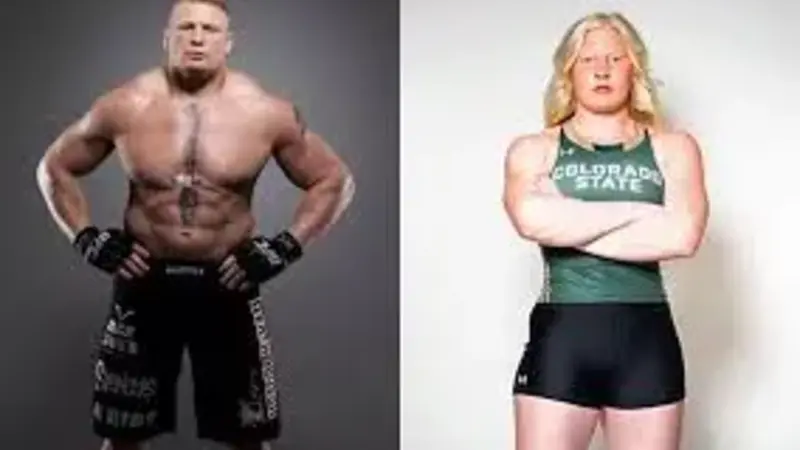 Brock Lesnar and His Daughter