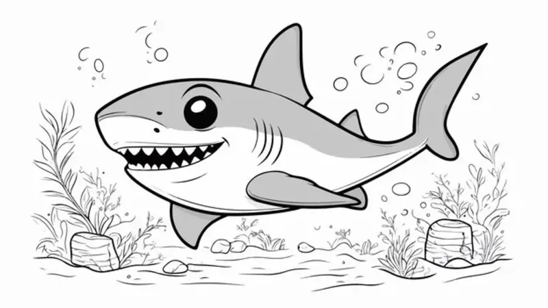 CuteS4nremv56q0= Shark drawing